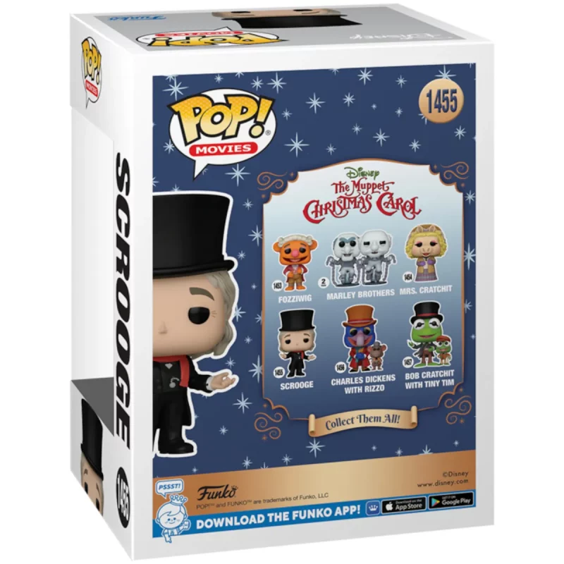 Funko Pop Movies The Muppets Christmas Carol Scrooge Collectable Vinyl Figure Back