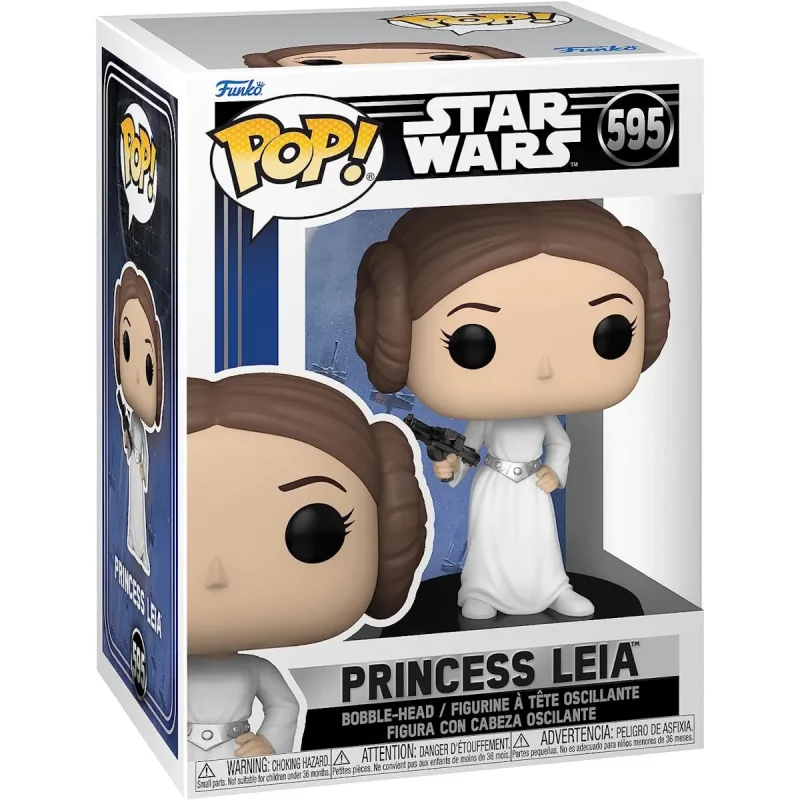 Funko Pop Star Wars Episode IV A New Hope Princess Leia Collectable Vinyl Figure Front