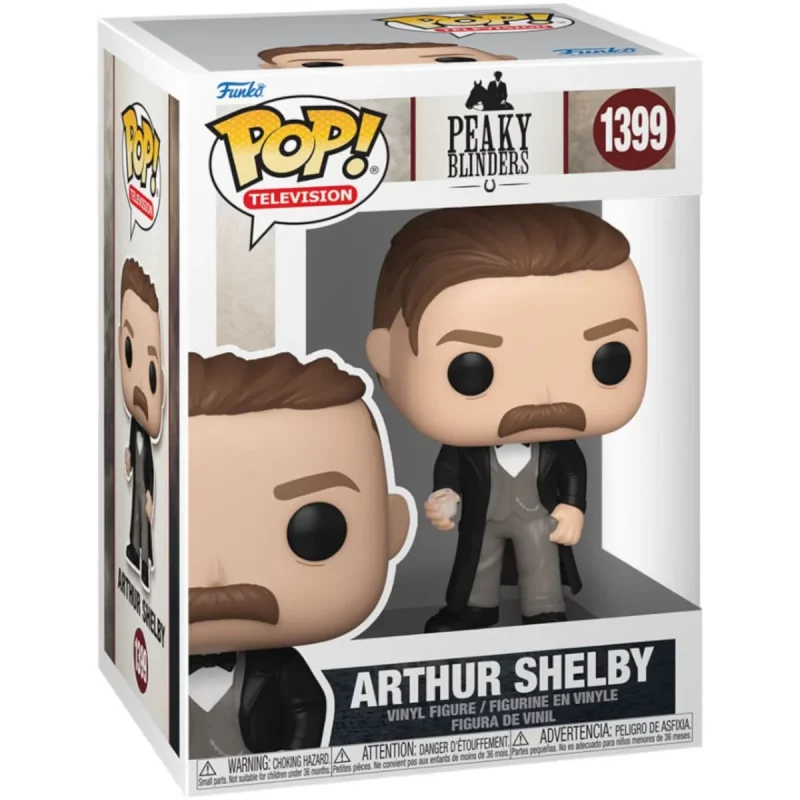 Funko Pop Television Peaky Blinders Arthur Shelby Collectable Vinyl Figure Box