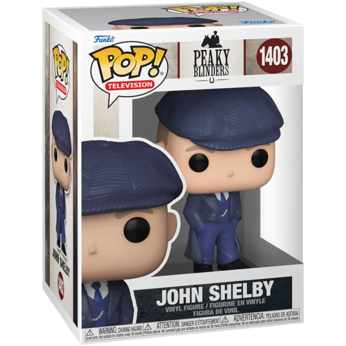 Funko Pop Television Peaky Blinders John Shelby Collectable Vinyl Figure Box