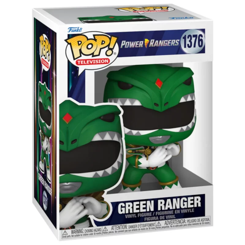 Funko Pop Television Power Rangers 30th Anniversary Green Ranger Collectable Vinyl Figure Front