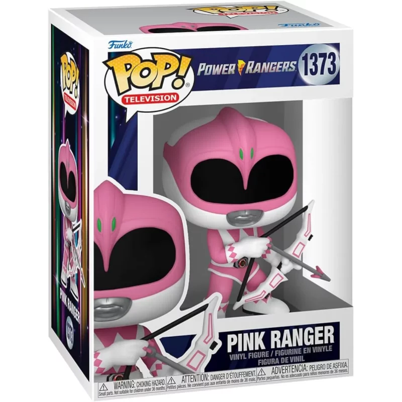 Funko Pop Television Power Rangers 30th Anniversary Pink Ranger Collectable Vinyl Figure Front