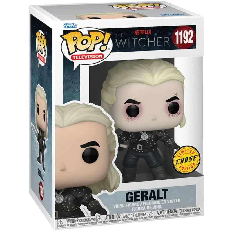 Funko Pop Television The Witcher Geralt Collectable Vinyl Figure Chase Box