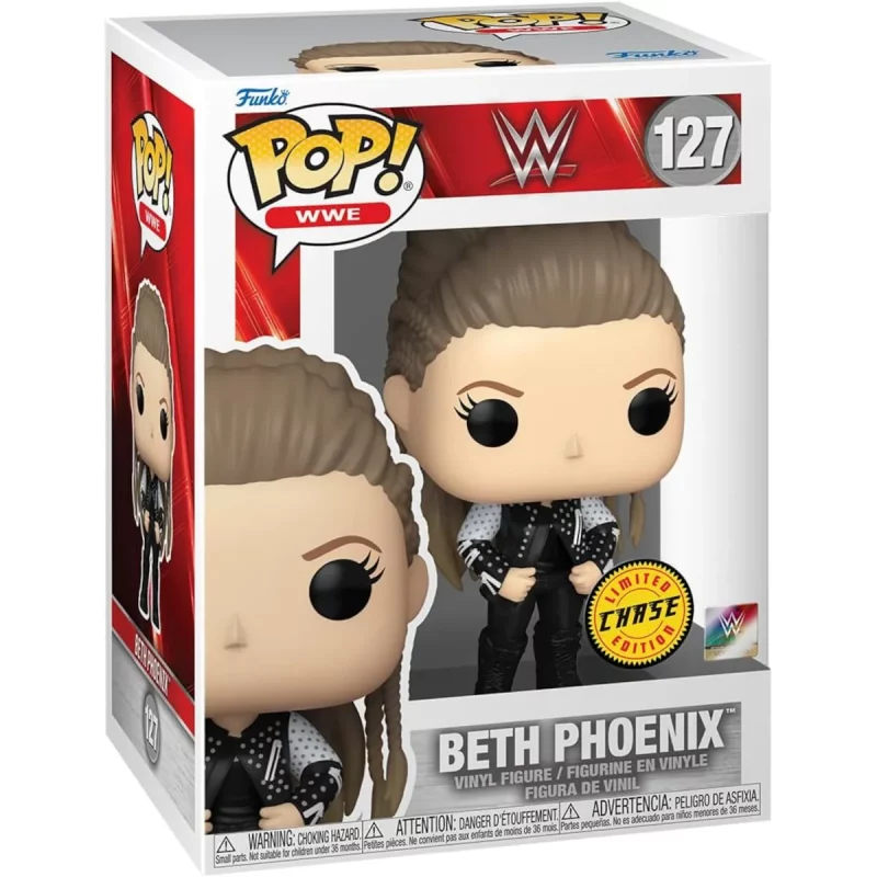 Funko Pop WWE Beth Phoenix Chance of Chase Collectable Vinyl Figure Chase Box