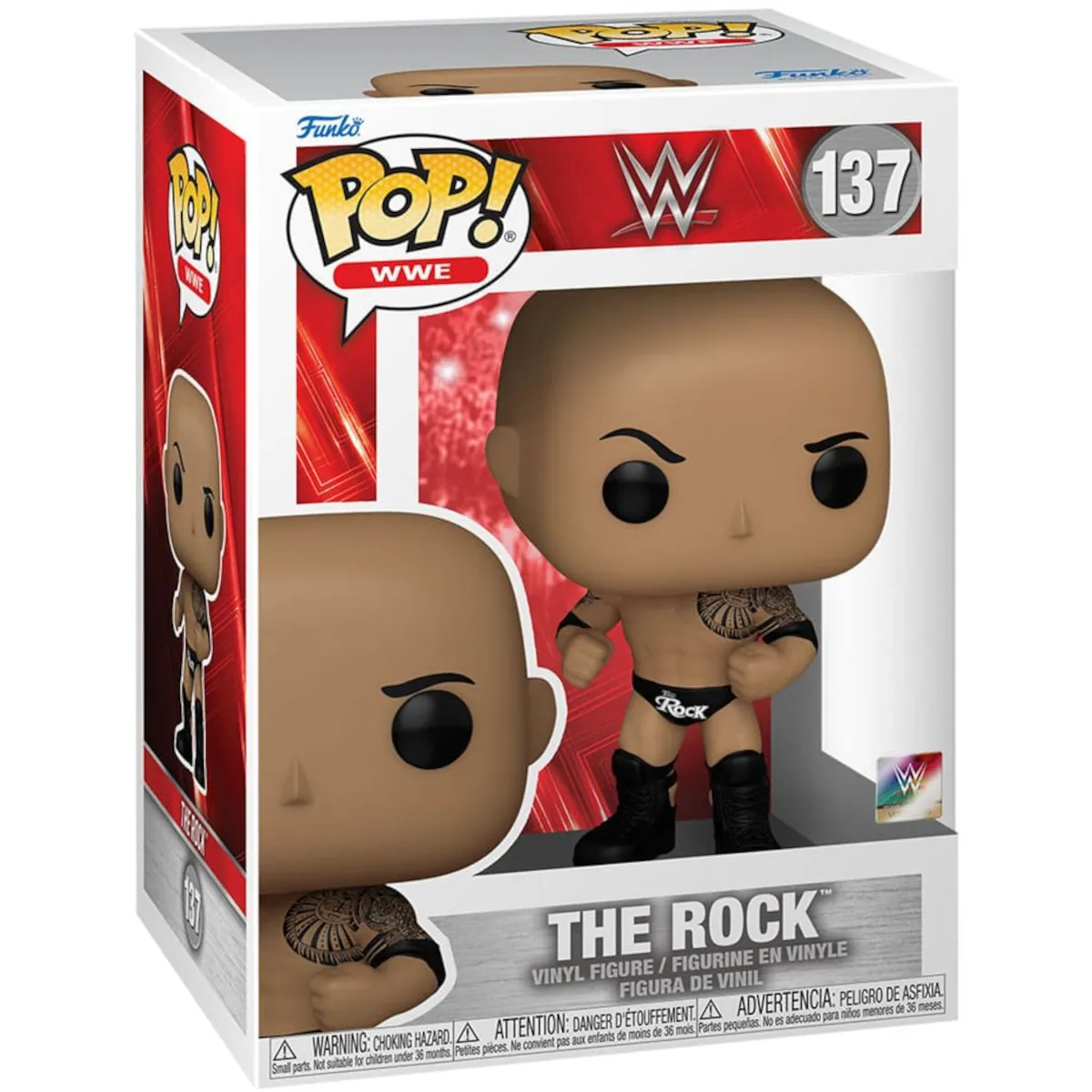 Funko Pop WWE The Rock Collectable Vinyl Figure Front