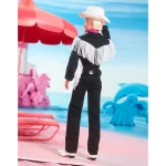 Barbie The Movie Collectible Ken Doll Wearing Black Outfit Pose 1