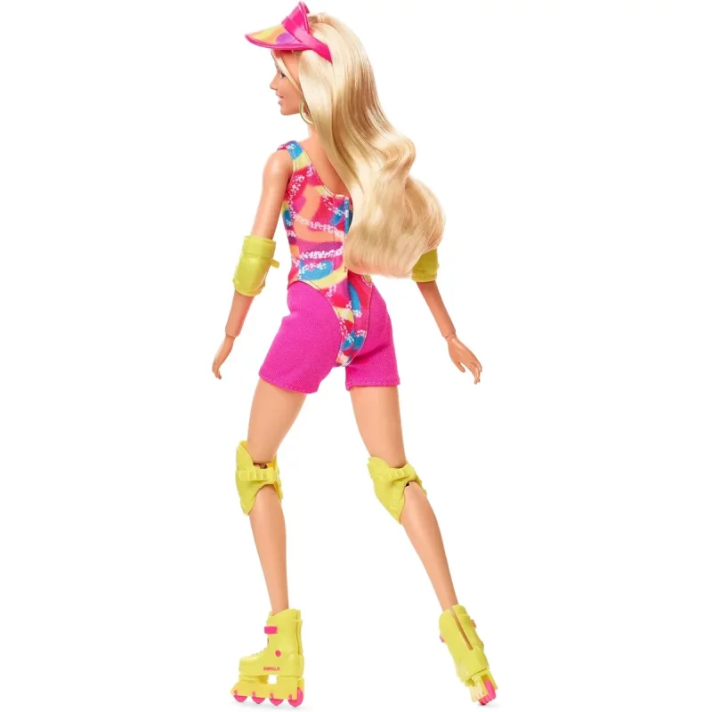 Barbie The Movie Doll Margot Robbie As Barbie Collectible Inline Skating Doll Back