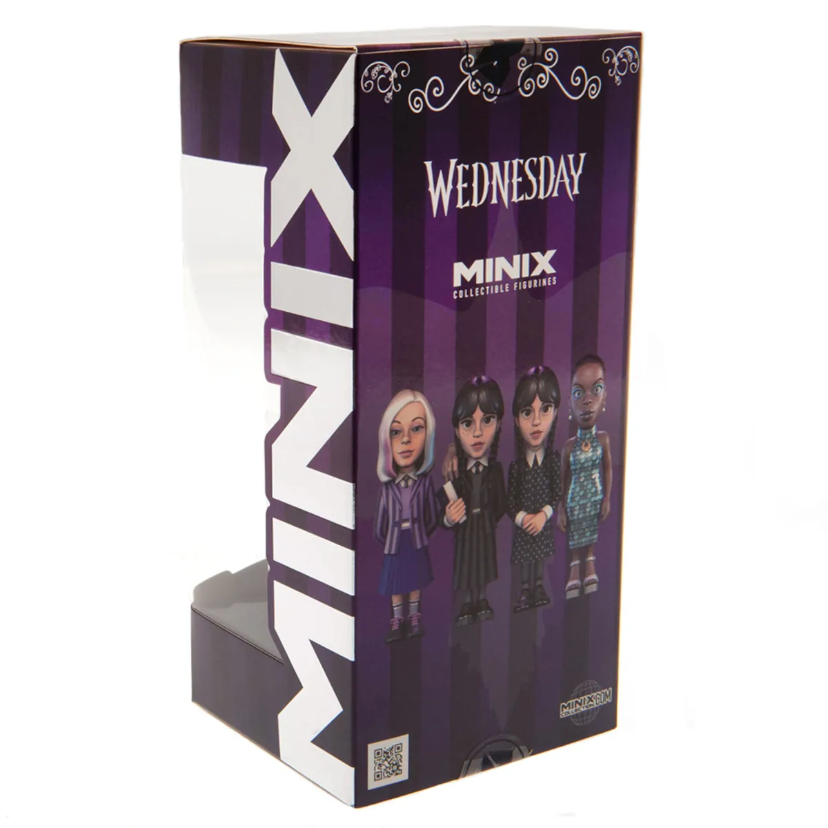 Bianca Barclay Wednesday 12cm MINIX Collectable Figure Box Back