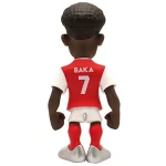 Bukayo Saka Arsenal FC 12cm MINIX Collectable Figure Back