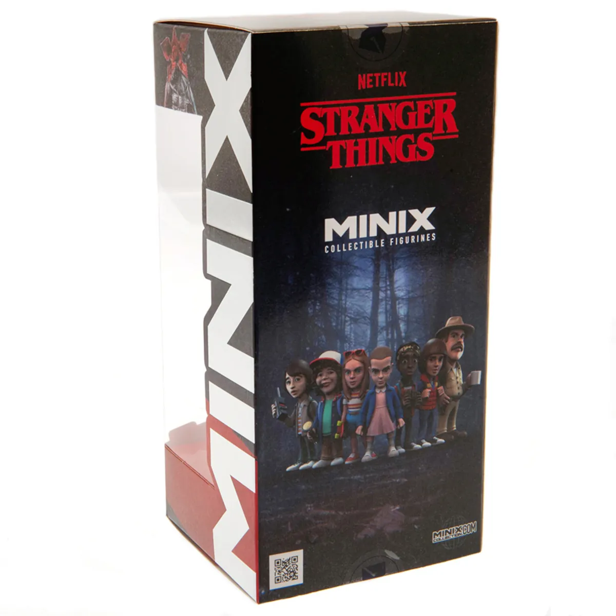 Dustin Henderson Stranger Things 12cm MINIX Collectable Figure Box Back