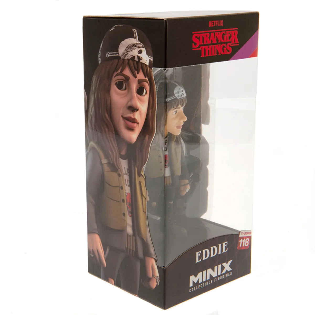 Bandai Minix Stranger Things Eddie Model, Collectable Eddie Stranger Things  Figure, Bandai Minix Stranger Things Merchandise Range