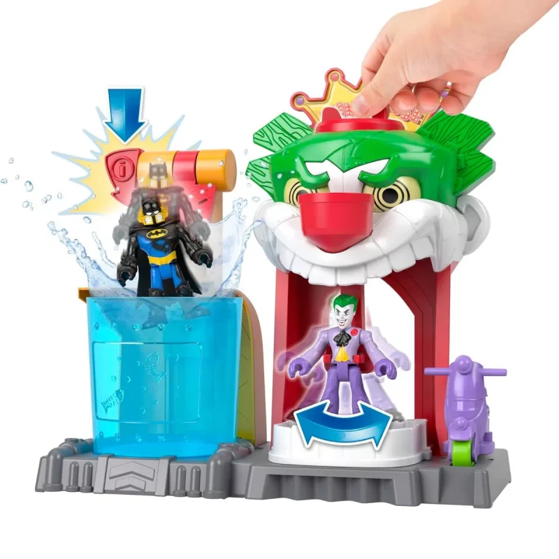 Fisher-Price Imaginext DC Super Friends Batman The Joker Funhouse Playset Water