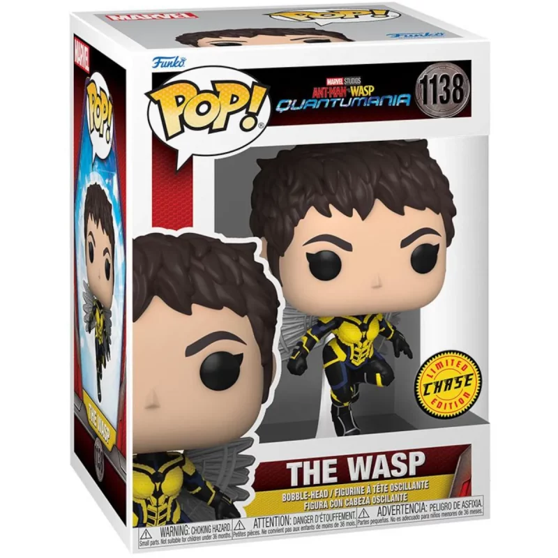 Funko Pop Marvel Ant-Man and The Wasp Quantumania The Wasp Collectable Vinyl Figure Chase Front