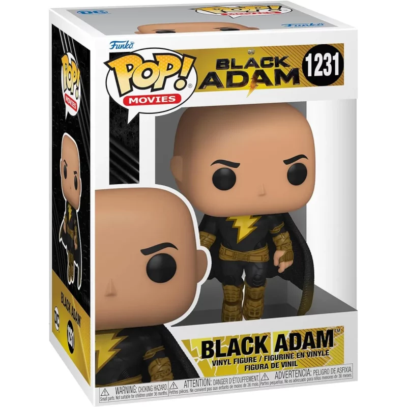 Funko Pop Movies Black Adam Black Adam (Flying) Collectable Vinyl Figure Box