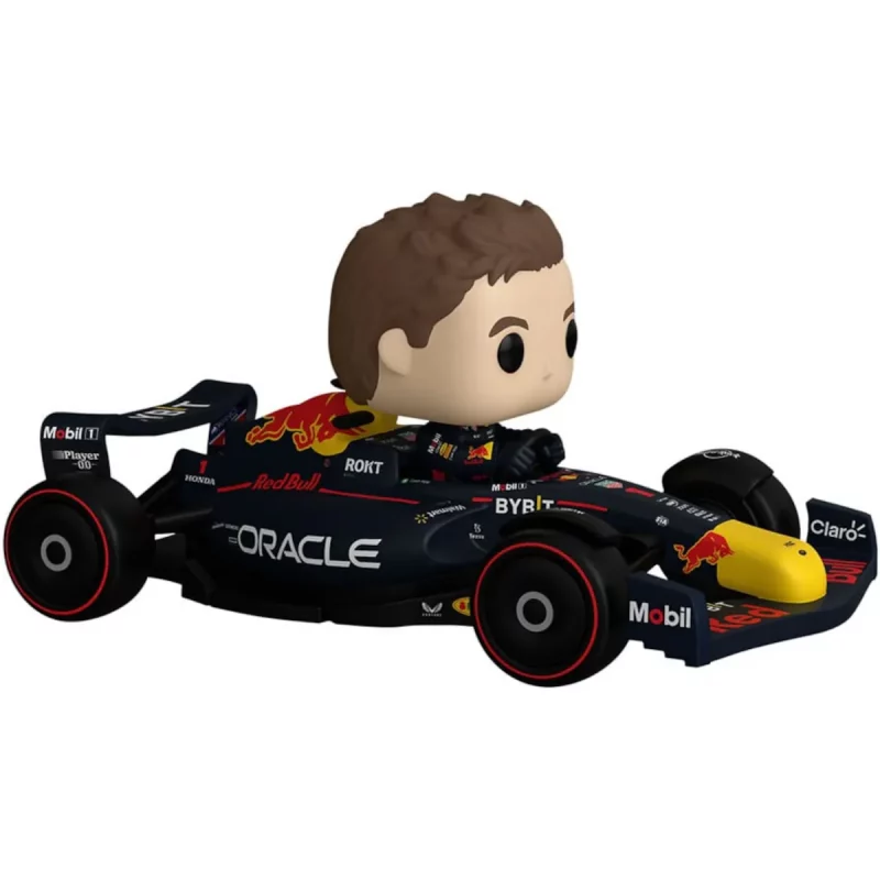 Funko Pop Rides Super Deluxe Oracle Red Bull Racing Max Verstappen Car Collectable Vinyl Figure