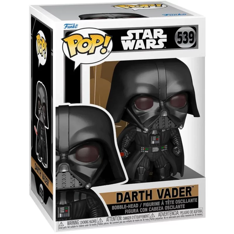 Funko Pop Television Star Wars Obi-Wan Kenobi Darth Vader Collectable Vinyl Figure Box