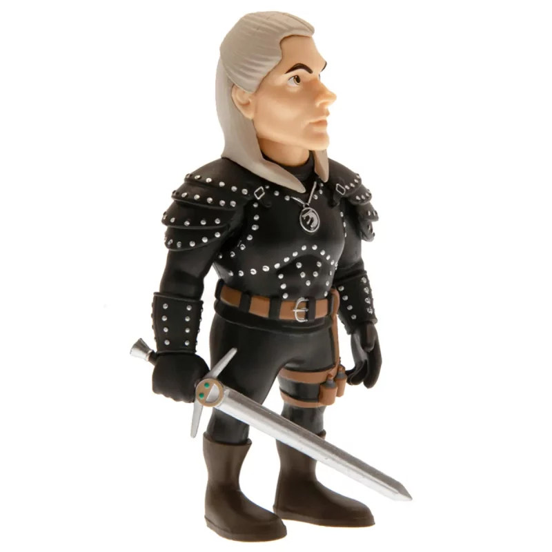 Geralt of Rivia The Witcher 12cm MINIX Collectable Figure Facing Left