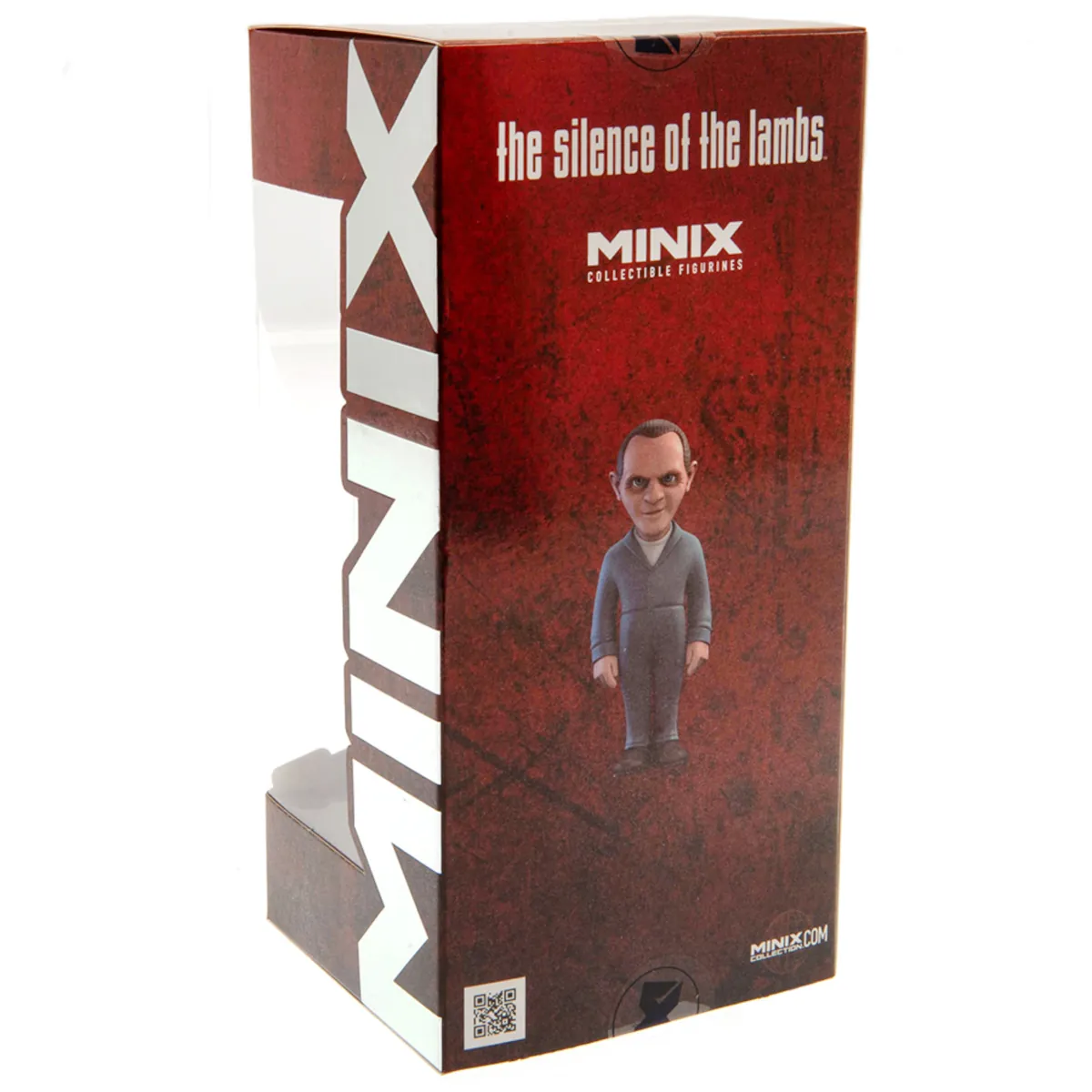Hannibal Lector The Silence of the Lambs 12cm MINIX Collectable Figure Box Back