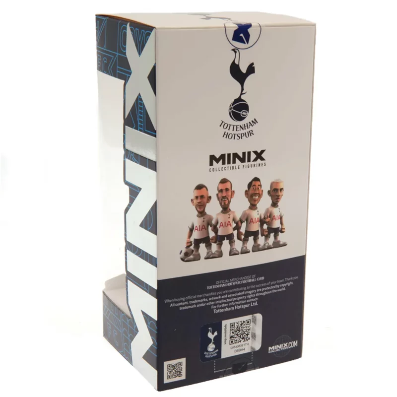 Harry Kane Tottenham Hotspur FC 12cm MINIX Collectable Figure Box Back