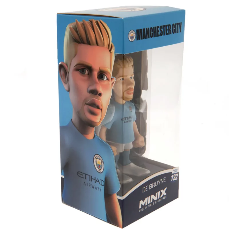 Kevin De Bruyne Manchester City FC 12cm MINIX Collectable Figure Box Right