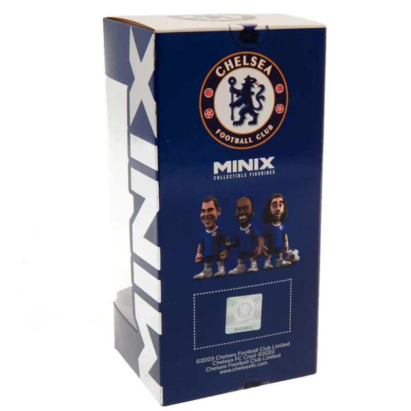 Marc Cucurella Chelsea FC 12cm MINIX Collectable Figure Box back