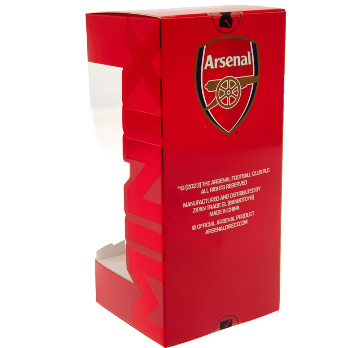 Martin Odegaard Arsenal FC 12cm MINIX Collectable Figure Box Back