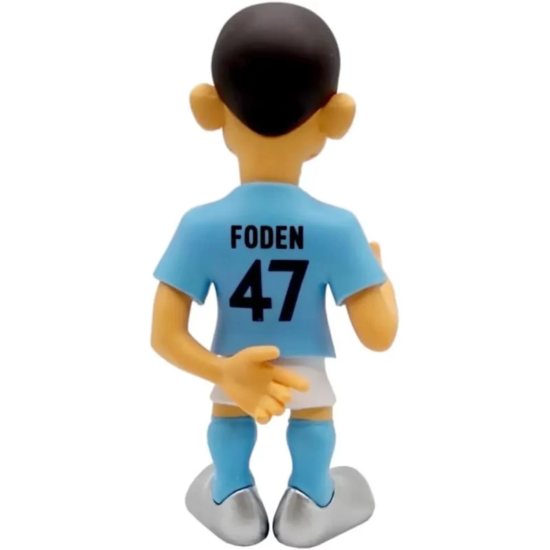 Phil Foden Manchester City FC 12cm MINIX Collectable Figure Back
