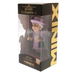 Queen Elizabeth ll UK Former Queen 12cm MINIX Collectable Figure Box Right