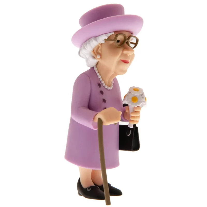 Queen Elizabeth ll UK Former Queen 12cm MINIX Collectable Figure Facing Left