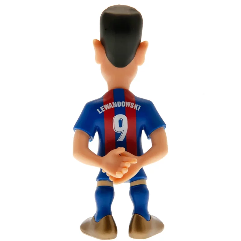 Robert Lewandowski FC Barcelona 12cm MINIX Collectable Figure Back