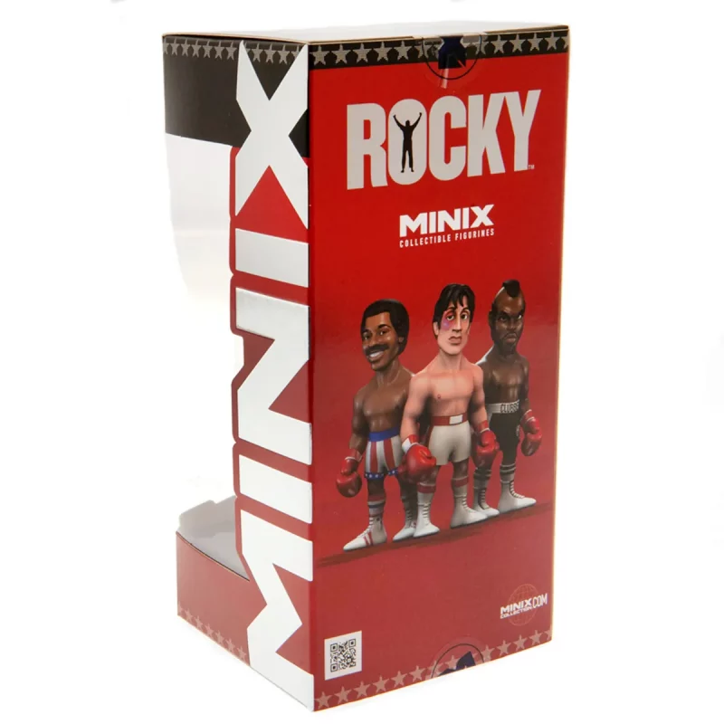 Rocky Balboa 12cm MINIX Collectable Figure Box Back