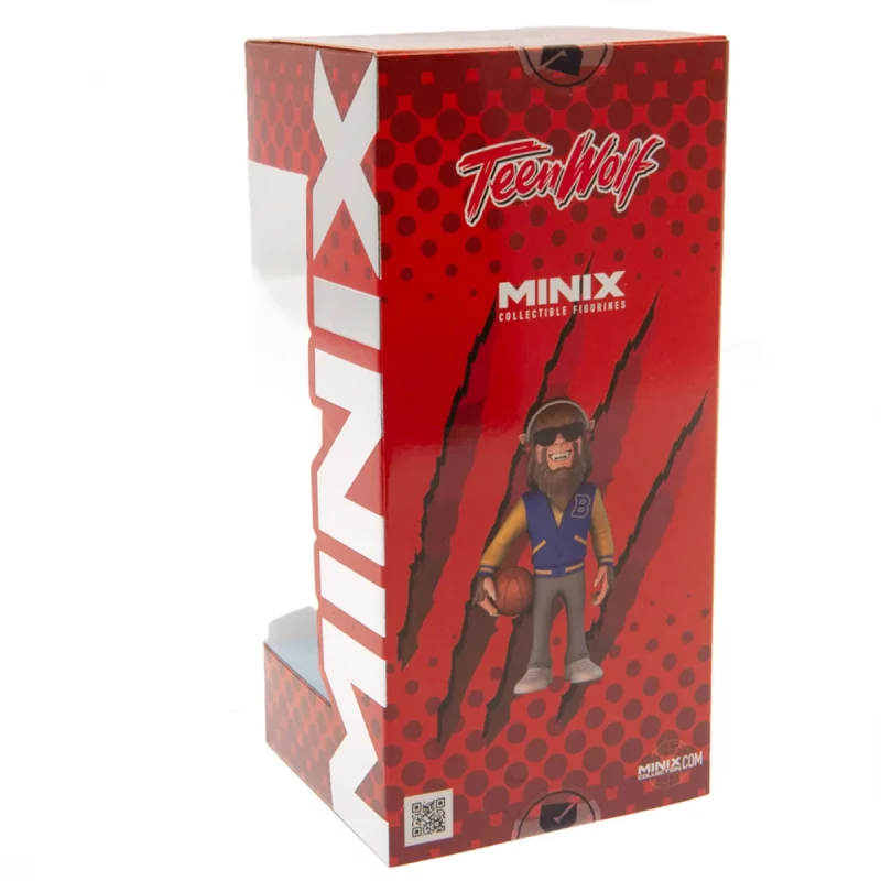 Scott Howard Teen Wolf 12cm MINIX Collectable Figure Box Back