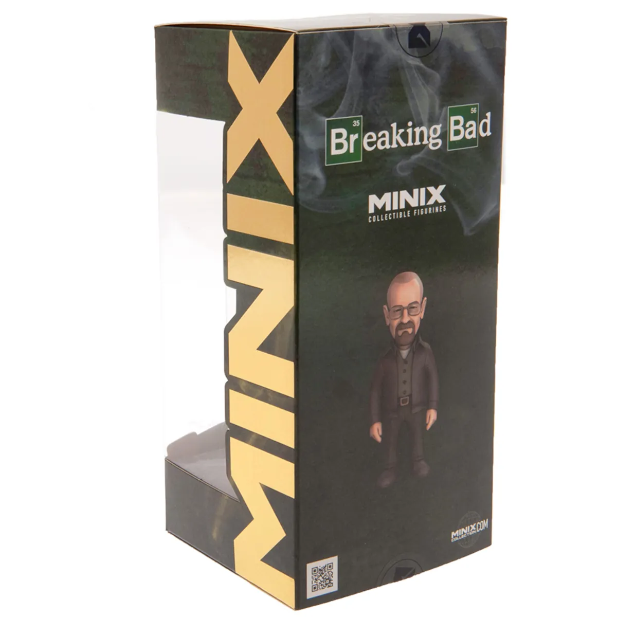 Walter White Breaking Bad 12cm MINIX Collectable Figure Box Back