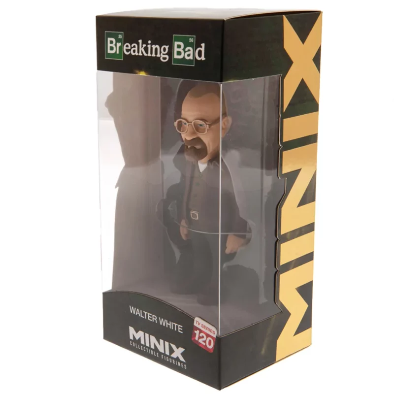 Walter White Breaking Bad 12cm MINIX Collectable Figure Box Right
