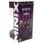 Wednesday Addams with Thing Wednesday 12cm MINIX Collectable Figure Box Back