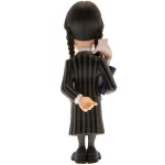 Wednesday Addams with Thing Wednesday 12cm MINIX Collectable Figure Facing Back