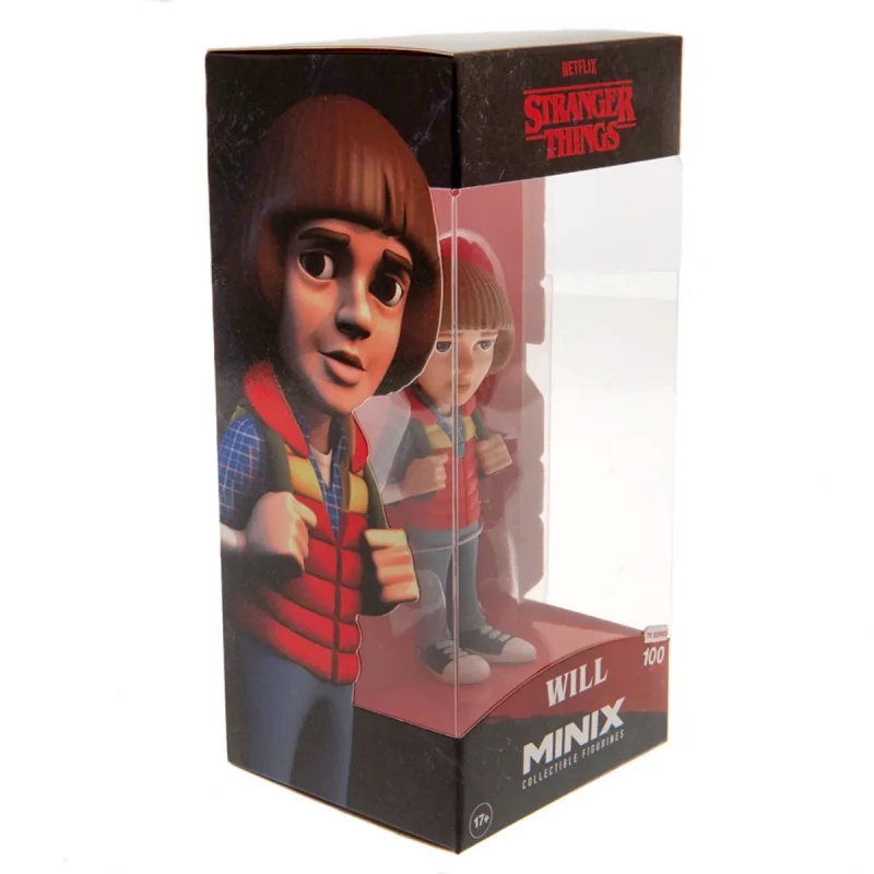 Will Byers Stranger Things 12cm MINIX Collectable Figure Box Left