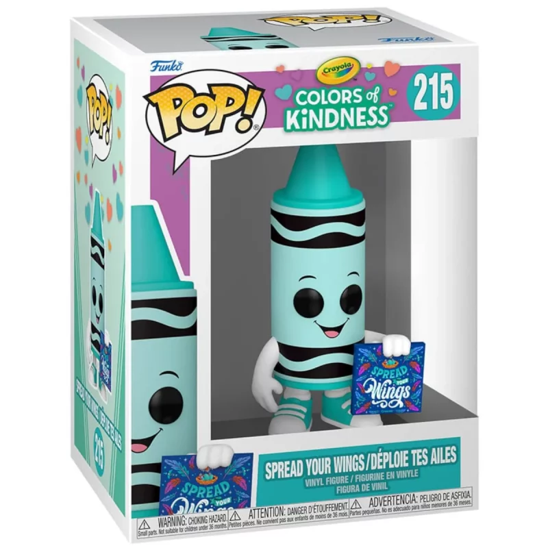 Funko Pop Ad Icons Crayola Colors of Kindness Spread Your Wings Collectable Vinyl Figure Box Front