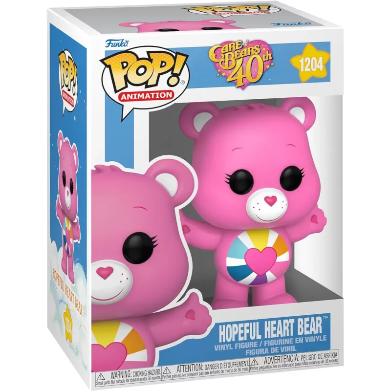 Funko Pop! Animation Care Bears Hopeful Heart Bear Collectable Vinyl Figure Box Front