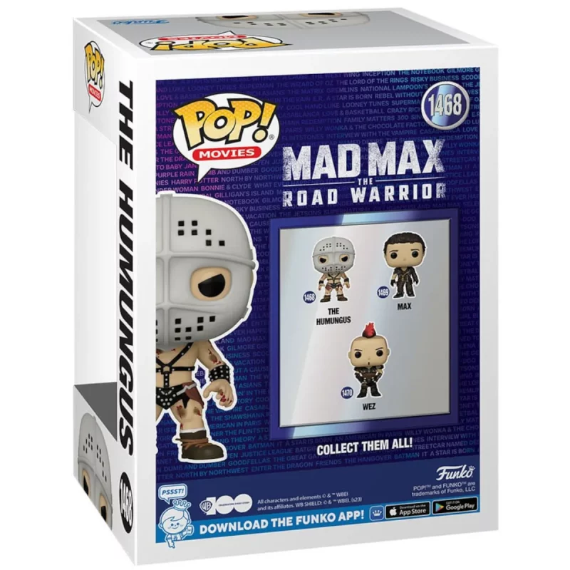 Funko Pop Movies Mad Max The Road Warrior The Humungus Collectable Vinyl Figure Box Back