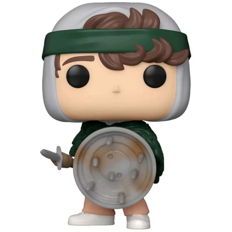 Funko Pop Television Stranger Things (Season 4) Dustin with Shield Collectable Vinyl Figure