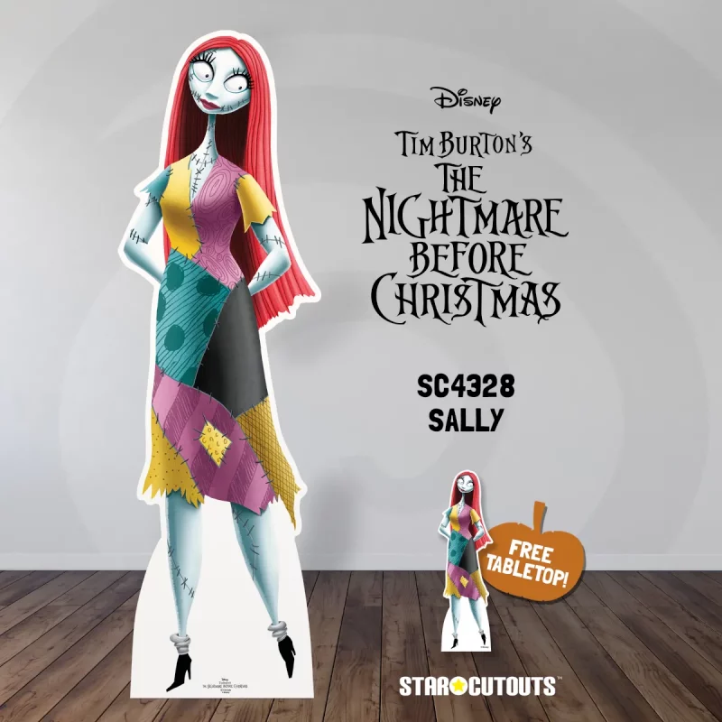 SC4328 Sally Pumpkin Queen (The Nightmare Before Christmas) Lifesize + Mini Cardboard Cutout Standee Room