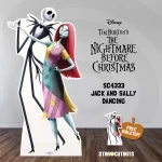 SC4333 Jack & Sally 'Dancing' (The Nightmare Before Christmas) Lifesize + Mini Cardboard Cutout Standee Room
