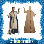 SC4363 King Magnifico (Disney Wish) Official Lifesize + Mini Cardboard Cutout Standee Frame