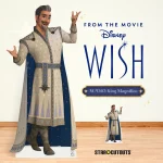 SC4363 King Magnifico (Disney Wish) Official Lifesize + Mini Cardboard Cutout Standee Room
