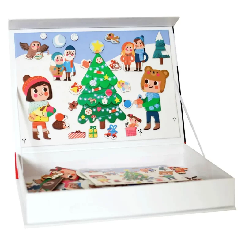 The Christmas Magnetic Book 4 Scenes To Create Scene 1
