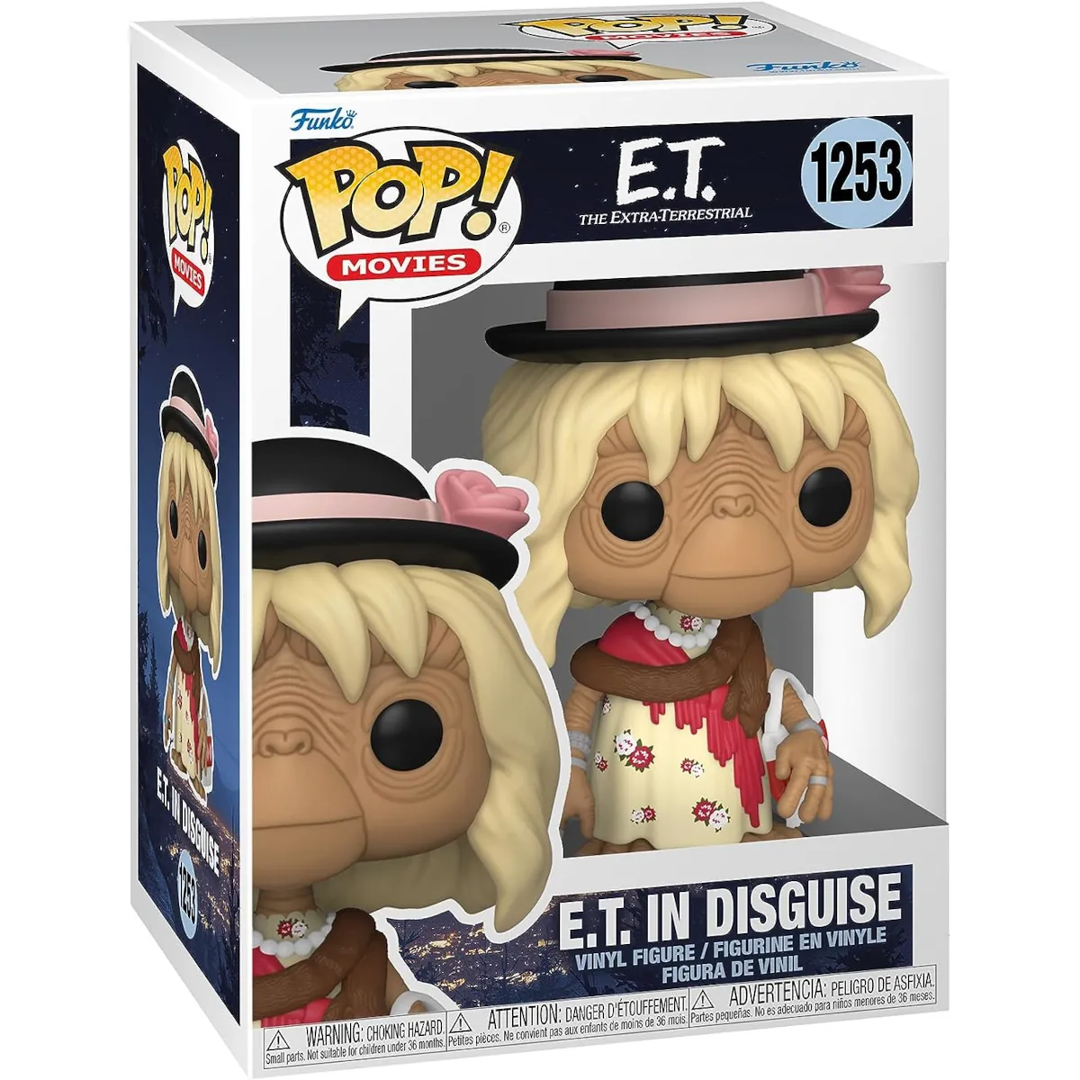 Funko Pop! Movies E.T. The Extra-Terrestrial E.T. in Disguise Collectable Vinyl Figure Box Front