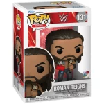 FK72233 Funko Pop! WWE Roman Reigns with Belts Collectable Vinyl Figure Box Front