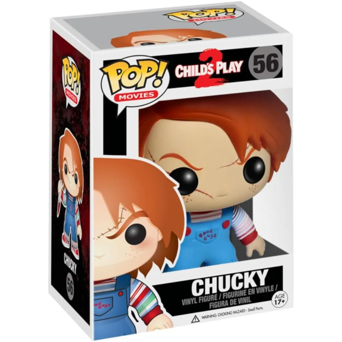 FK3362 Funko Pop! Movies - Child's Play 2 - Chucky Collectable Vinyl Figure Box Front