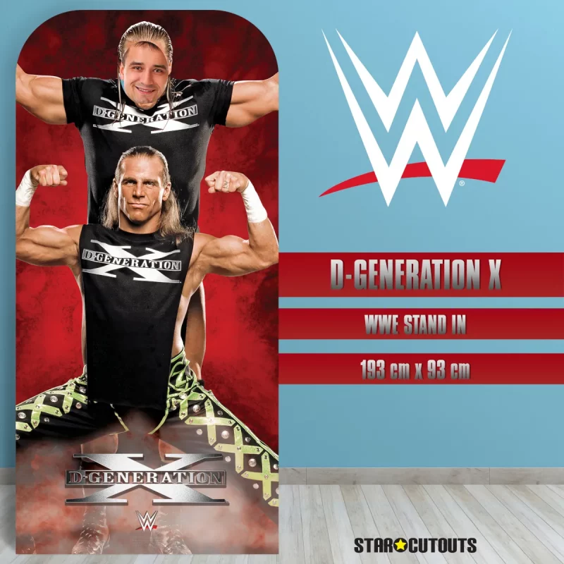 SC4347 D-Generation X (WWE) Official Lifesize Stand-In Cardboard Cutout Standee Room
